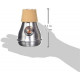 Protec Liberty Practice Compact Trumpet Mute ML203 Алюминиевая сурдина для домашних занятий на трубе