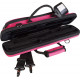 Protec Flute Slimline PRO PAC Case, Pink PB308HP Кейс для флейты с коленом Си, цвет фуксия