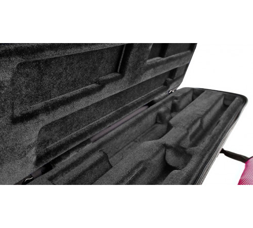 Protec Flute Slimline PRO PAC Case, Pink PB308HP Кейс для флейты с коленом Си, цвет фуксия