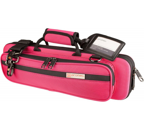 Protec Flute Slimline PRO PAC Case, Pink PB308HP Кейс для флейты с коленом Си, цвет фуксия