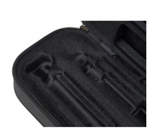 Protec Flute (B or C Foot) MAX Case - Black, Model MX308 Кейс для флейты с коленом Си, цвет черный