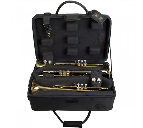 Protec iPac Triple Trumpet Case no wheels IP301T Кейс для 3-х труб, жесткий