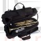Protec Contoured MAX Trumpet Case with Sheet Music Pocket, Black MX301CT Кейс для трубы полужесткий, с рюкзачными лямками, с большим внешним карманом