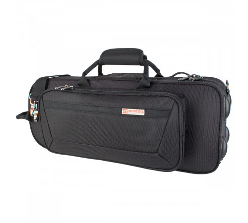 Protec Trumpet Contoured PRO PAC Case, Black, Model PB301CT Кейс для трубы противоударный, жесткий, с большим внешним карманом, чёрный