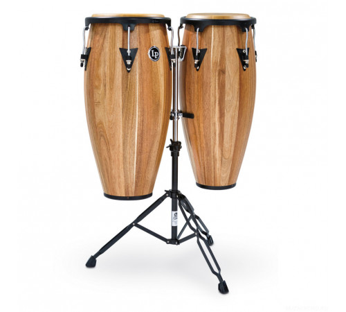 LP LPA646B-AW Aspire Wood Congas Set w/Basket Stands Natural комплект конга 28