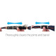 Protec A125 BB AND A CLARINET 3-IN-1 MICROFIBER SWAB (JOINTS, BARREL, MOUTHPIECE)  Профессиональная салфетка для протирки кларнетов Bb и A