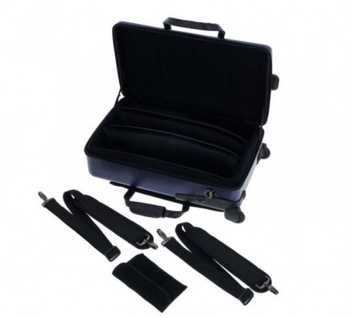 Кейс-чемодан для 3-х труб Protec BLT301TBX Zip Case Trumpet, BLUE