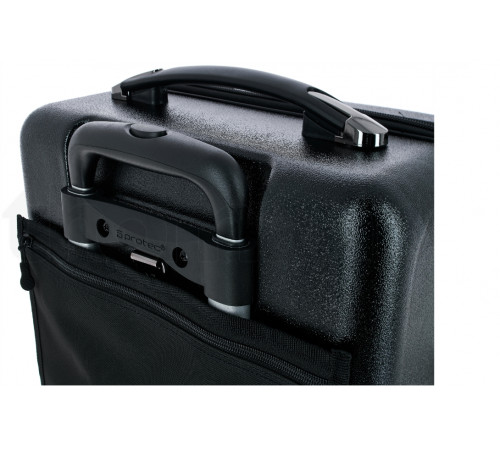 Кейс-чемодан для 3-х труб Protec BLT301T Zip Case Trumpet, BLACK
