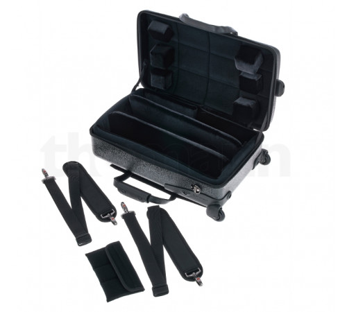 Кейс-чемодан для 3-х труб Protec BLT301T Zip Case Trumpet, BLACK