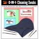 Protec A127 ALTO SAX & SOPRANO SAX (FIXED AND REMOVABLE NECK) 3-IN-1 MICROFIBER SWAB Профессиональная салфетка для протирки корпуса, эса и мундштука для сопрано /альт-саксофонов