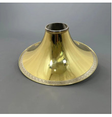 GB-M-HH BELL DECOR Engelbert Schmid Дополнительный раструб, средний, красная медь, ручной ковки, с декоративным кольцом, лакированный. Германия	