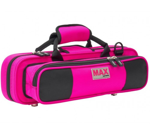 Protec Flute (B or C Foot) MAX Case - Fuschia, Model MX308HP  Кейс для флейты с коленом B или C, цвет фуксия