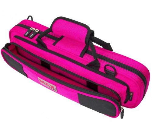 Protec Flute (B or C Foot) MAX Case - Fuschia, Model MX308HP  Кейс для флейты с коленом B или C, цвет фуксия