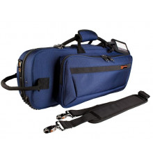 Protec Trumpet Contoured PRO PAC Case, blue Model PB301CTBX Кейс для трубы противоударный, жесткий, с большим внешним карманом, цвет синий 