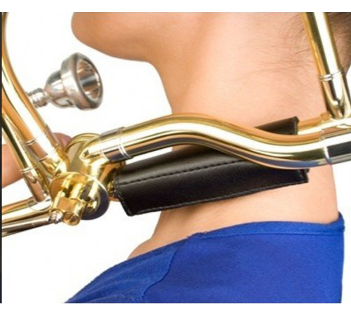 TENOR & BASS TROMBONE W/ TRIGGER LEATHER NECK GUARD  Protec L229 кожаная накладка на гриф черного цвета