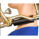 TENOR & BASS TROMBONE W/ TRIGGER LEATHER NECK GUARD  Protec L229 кожаная накладка на гриф черного цвета