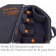 Protec C236X Explorer Series Tenor Saxophone Gig Bag Black Чехол для тенор саксофона с большим внешним карманом и рюкзачными лямками