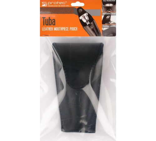 Кожаный чехол для мундштука тубы Protec L205 TUBA LEATHER MOUTHPIECE POUCH