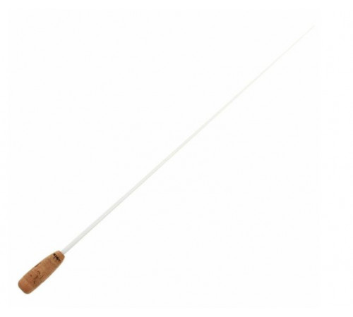 PICKBOY Fiberglass Baton Model I дирижерская палочка 38 см, белое стекловолокно, пробковая ручка