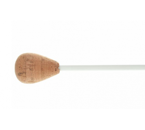 GEWA BATON 912512 дирижёрская палочка 38 см, белое стекловолокно, пробковая ручка