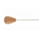 GEWA BATON 912512 дирижёрская палочка 38 см, белое стекловолокно, пробковая ручка
