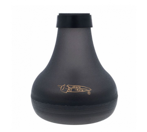 Okura+mute Trumpet mute black  Сурдина для домашних занятий на трубе 