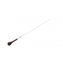 ROHEMA Baton "Rubin" дирижёрская палочка 40 см, ручка из чёрного рогового дерева, белый углеродный лак 612953
