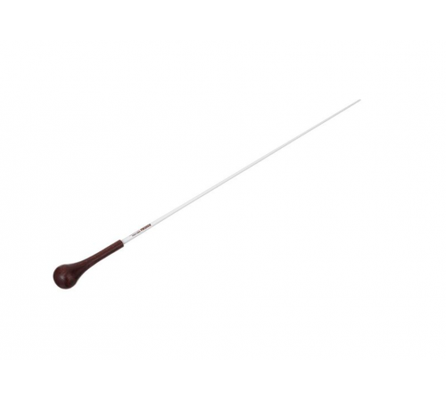 ROHEMA Baton "Rubin" дирижёрская палочка 40 см, ручка из чёрного рогового дерева, белый углеродный лак 612953