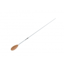 ROHEMA Baton "Bruch C" дирижёрская палочка, 34,5 см, белый лакированный карбон, ручка из пробки 61523