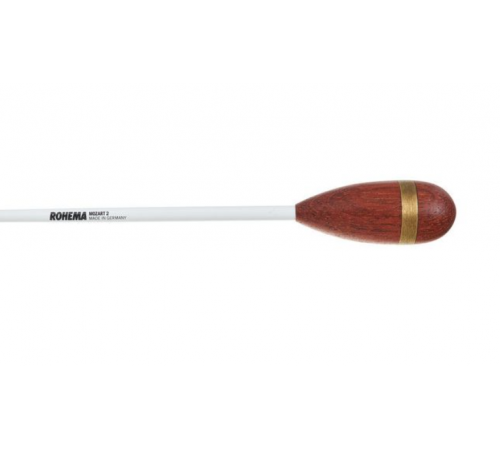 ROHEMA Baton "Mozart II" дирижёрская палочка, 43 см, стекловолокно, ручка из дерево Ятоба 340598 