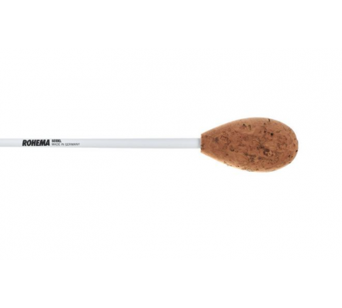 ROHEMA Baton "Seidel" дирижёрская палочка, 40 см, бук с белым лаком, пробковая ручка 340553