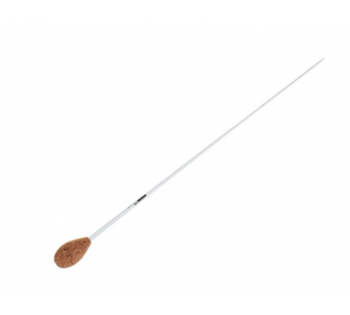 ROHEMA Baton "Seidel" дирижёрская палочка, 40 см, бук с белым лаком, пробковая ручка 340553
