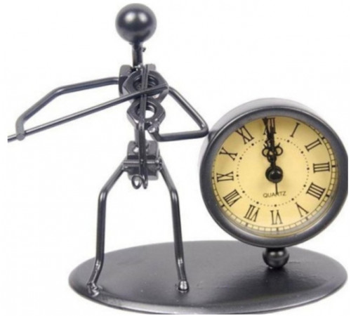 "GEWA Sculpture Clock Violin Сувенирные часы Скрипач"