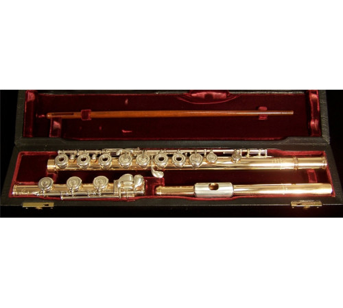 "Powell AMT/AG 14K Gold Handmade Флейта С"