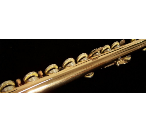 "Powell AMT/AG 14K Gold Handmade Флейта С"