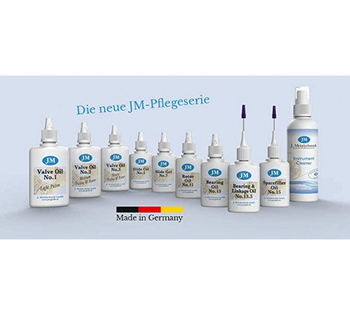 J.Meinlschmidt JM011-RO Rotor Oil lubricant 11 Синтетическая смазка для роторного механизма медных духовых инструментов , 30 мл