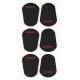 Наклейки для мундштуков  большие ,8 мм, Protec MCL8B LARGE MOUTHPIECE CUSHIONS, .8MM, QTY 6