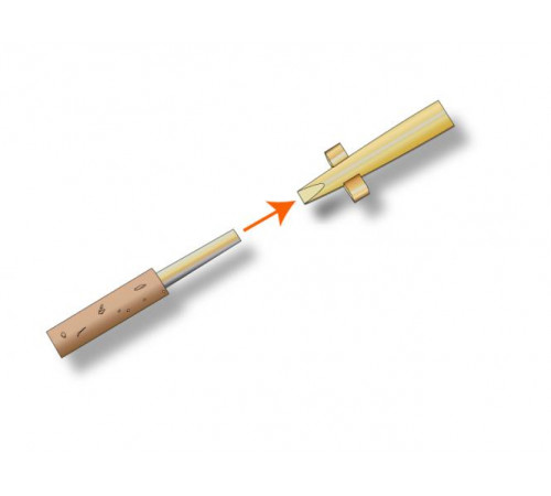 "MARIGAUX Oboe cane guide (Le Guide Roseau) Держатель заготовок тростей для гобоя "