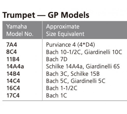 Мундштук для трубы Yamaha GP 14B4