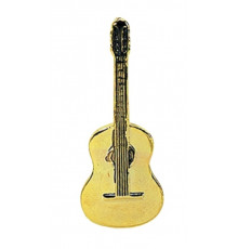 GEWA Pins Classic guitar Значок классическая гитара, позолоченный