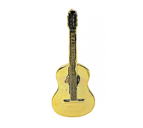 GEWA Pins Classic guitar Значок классическая гитара, позолоченный