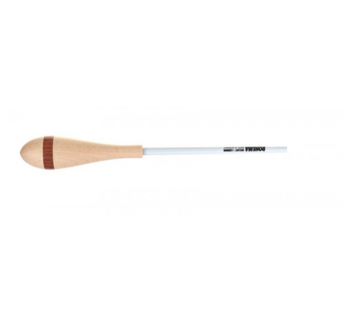 ROHEMA Baton "Mozart 1C" дирижёрская палочка 39 см, белый карбон, деревянная ручка