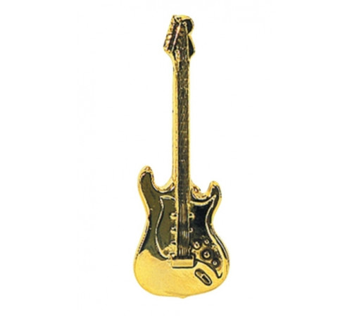 GEWA Pins Electric guitar Значок электрогитара, позолоченный