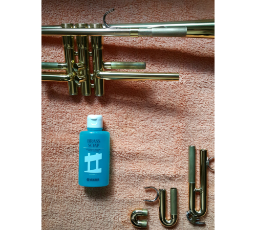 Yamaha Brass Soap 110 ml Мыльный раствор для промывки и чистки медных духовых инструментов  110 мл