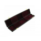 TAKT Hard Case for 4 Batons Leather 270635 Кейс для 4 дирижёрских палочек до 38 см, чёрная кожа, красный бархат