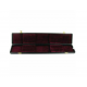 TAKT Hard Case for 4 Batons Leather 270635 Кейс для 4 дирижёрских палочек до 38 см, чёрная кожа, красный бархат