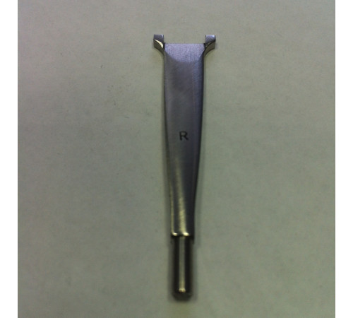 "Oboe shaper tip #R Форма - шаблон для вырезания тростей гобоя"