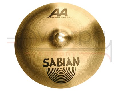 "Sabian 21607B 16"" Medium-Thin Crash"