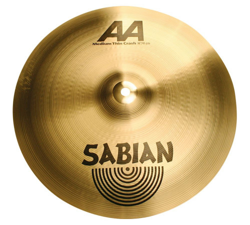 "Sabian 21607B 16"" Medium-Thin Crash"