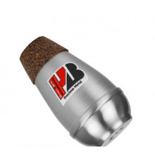 "HUMES&BERG SKU 234A Stonelined Snub Nose Aluminum Practice Trumpet Mute"